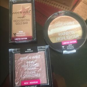 Limited edition wet and wild highlighters